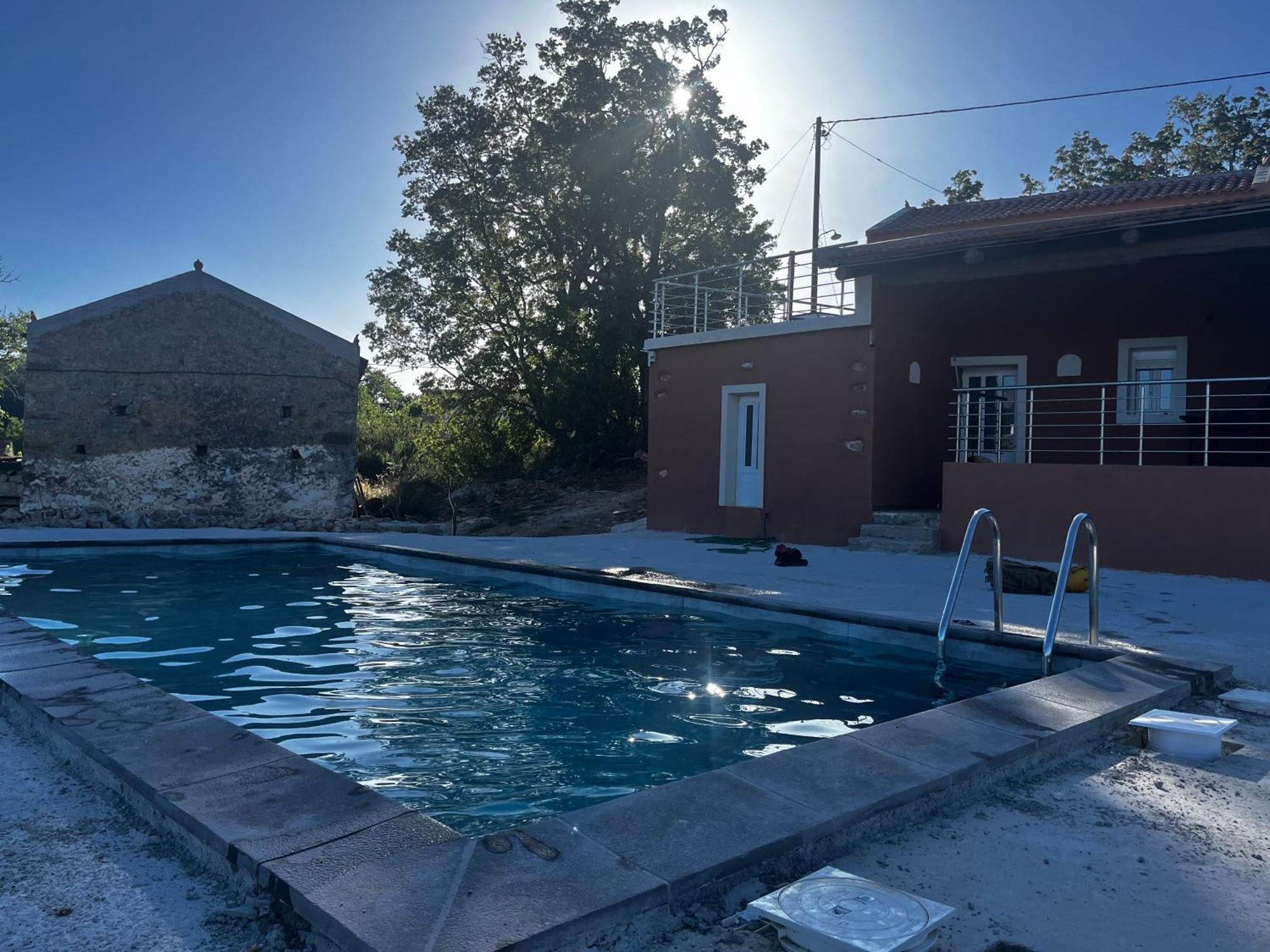 NerokourosPulchra Campis,Private Pool,Wifi,Parkingアパートメント エクステリア 写真
